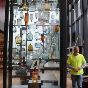 Sagamore Spirit Distillery - Antique Whiskey Bottles