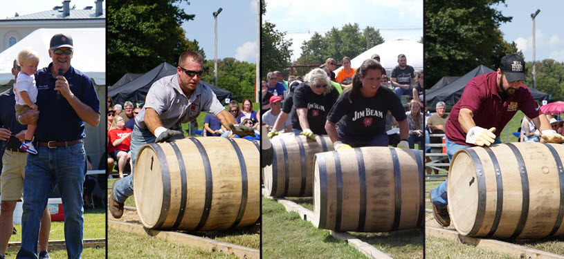 Kentucky Bourbon Festival - World Championship Bourbon Barrel Relay Race 2017
