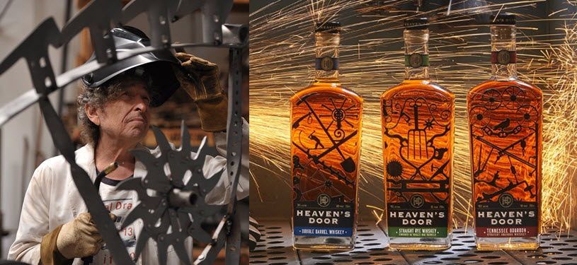 ækvator Multiplikation Formode Bob Dylan is Knock, Knock, Knockin' on Whiskey's Door with Launch of  Heaven's Door Whiskey - Distillery Trail