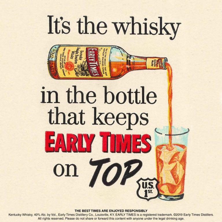 Early Times – One of America's Oldest (Bourbon) Whiskys Celebrates 160 ...