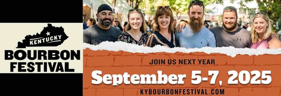 Kentucky Bourbon Festival - Bardstown, Kentucky, September 5-7, 2025