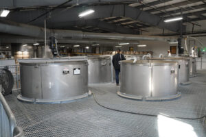 Hard Truth Distilling Co. - 2500 and 5500 Gallon Fermentation Tanks