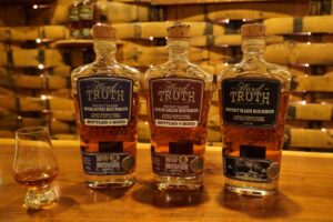 Hard Truth Distilling Co. - Bottled-in-Bond Wheated Bourbon, Four Grain Bottled-in-Bond Bourbon, and Sweet Mash Straight Bourbon
