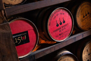Woodford Reserve Distillery - Behind the Scenes, Barrels Aging in Rickhouse
