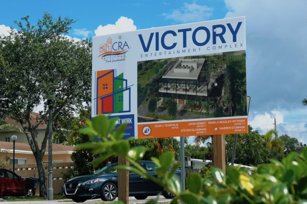 CRA Revitalize Fort Lauderdale – Victory Entertainment Complex - Home to Victor George Spirits