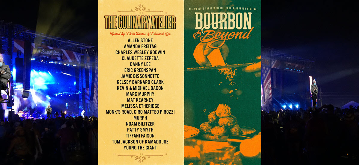 Bourbon & Beyond - 2024 Music, Culinary, and Distillery Lineup