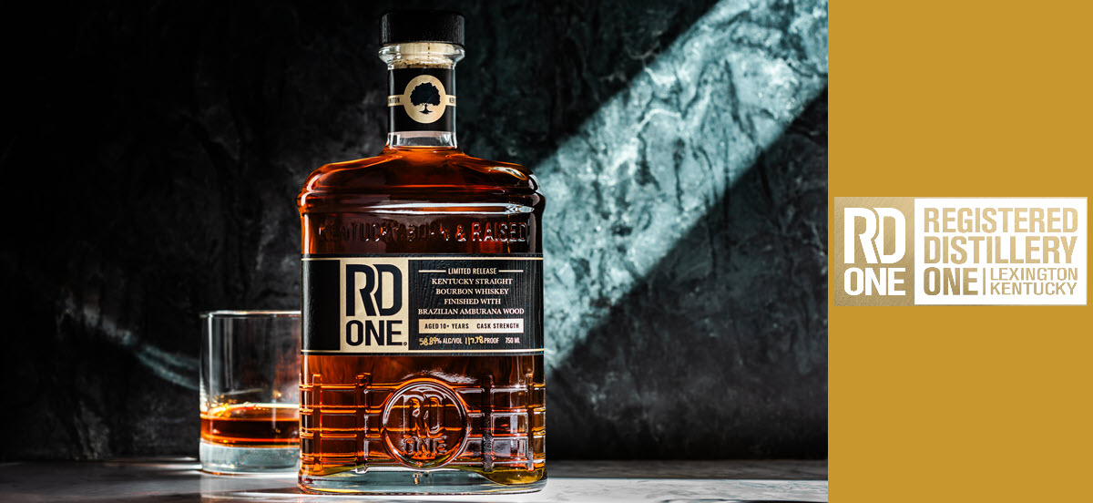 RD1 Spirits - RD1 10-Year Kentucky Straight Bourbon Whiskey Finished with Brazilian Amburana Wood