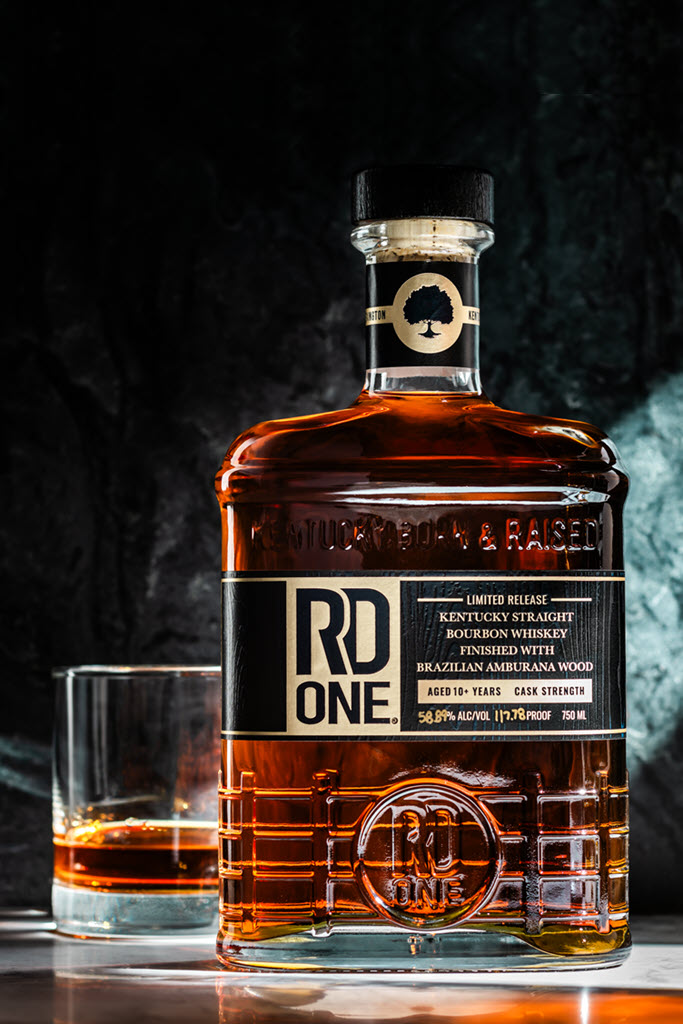 RD1 Spirits - RD1 10-Year Kentucky Straight Bourbon Whiskey Finished with Brazilian Amburana Wood