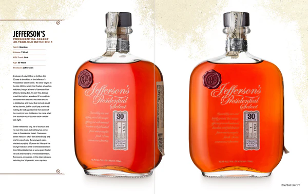 Bourbon Lore Legends of American Whiskey - Jefferson's Borubon