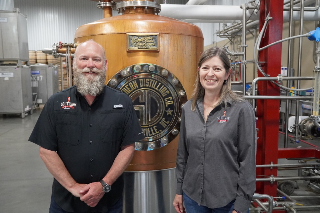 Southern Distilling Co. - Founders Peter Barger and Vienna Barger