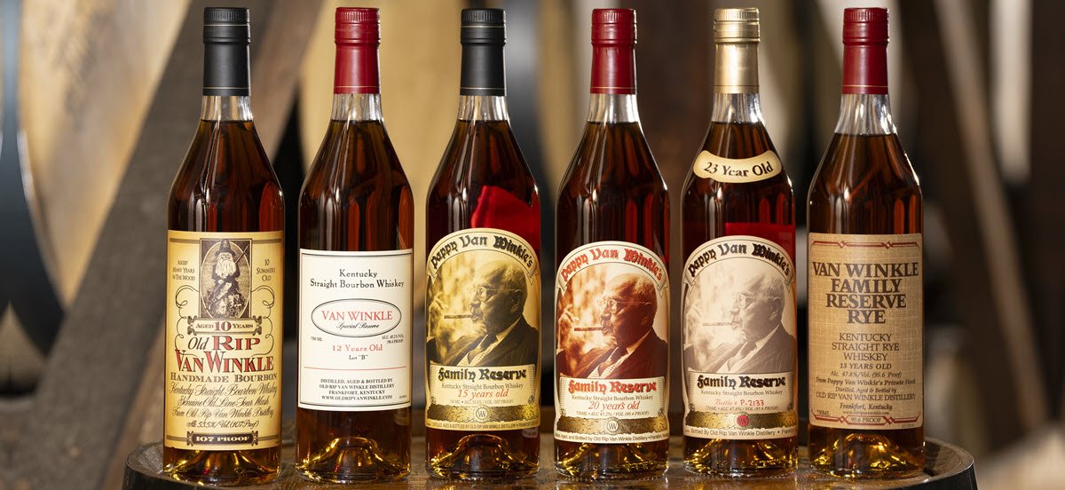 Buffalo Trace Distillery - Old Rip Van Winkle 2024 Pappy Van Winkle Whiskey Collection